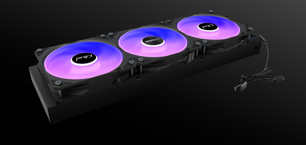 4SET-Pre-installed Fan with Hidden Cable Routing